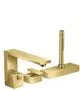 AXOR-HG-AXOR-Edge-3-Loch-Einhebel-Wannenrandmischer-Diamantschliff-Polished-Gold-Optic-46431990 gallery number 1